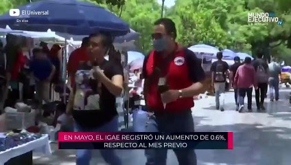 Pesos y Contrapesos: Actividad económica sube 25.1% interanual en mayo