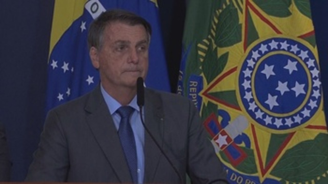 Bolsonaro afirma que en su mandato no se ha visto "una marca de corrupción"
