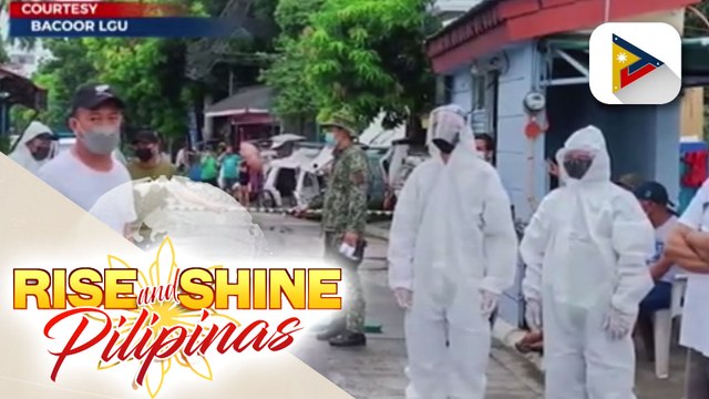 Ipinatutupad na granular lockdown sa dalawang subdivision sa Bacoor, Cavite, pinalawig pa; mga bahay sa 3 Street ng dalawang subdivision, idineklarang critical zone