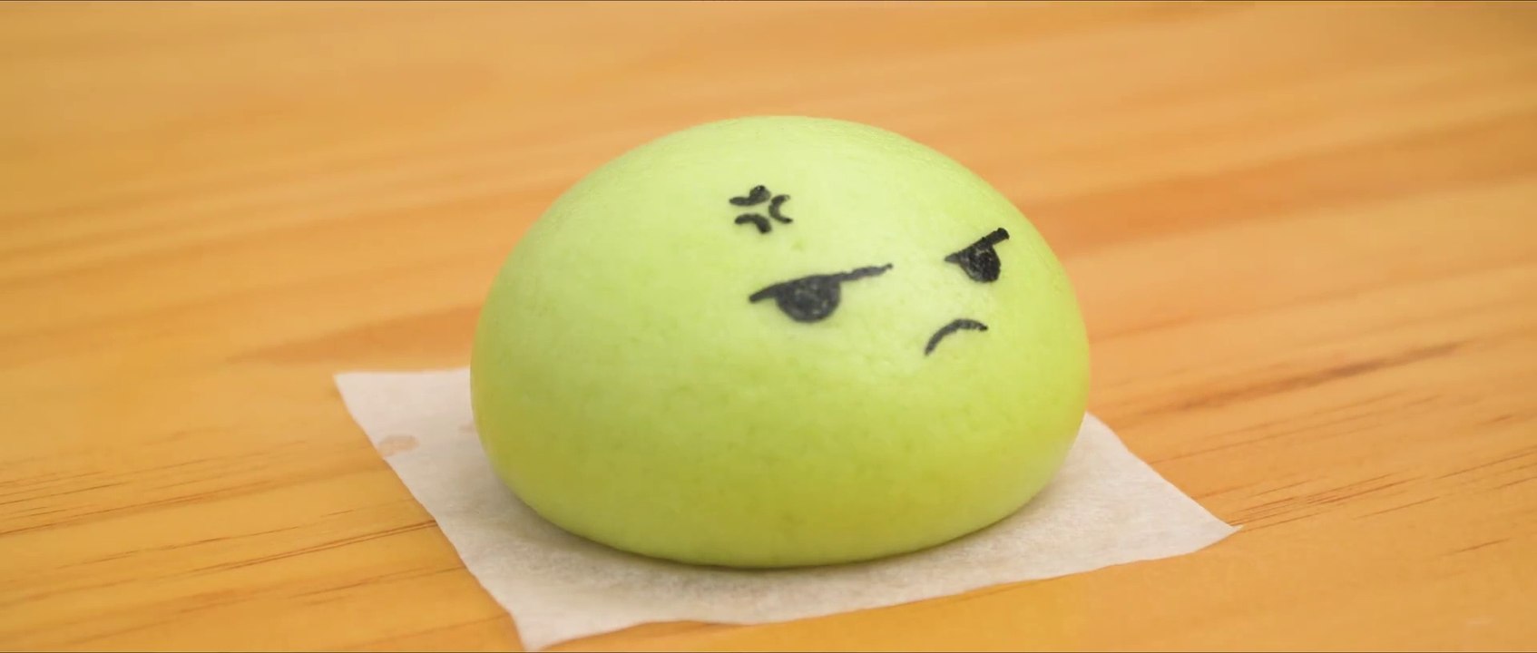 Steamed Avocado Buns