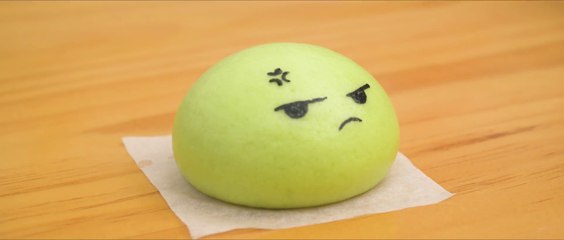 Steamed Avocado Buns