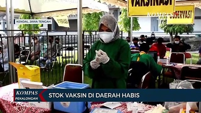 Stok Vaksin di Daerah Habis