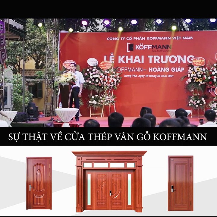Người tiêu dùng chia sẻ về 3 lý do chọn lựa #Cửa_thép_vân_gỗ_Koffmann