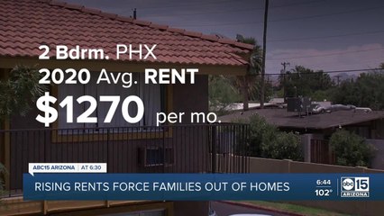 Rising rents forcing Valley families out of homes