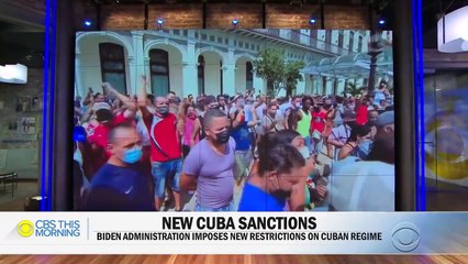 Descargar video: Biden imposes sanctions on Cuban officials for crackdown on anti-government protests