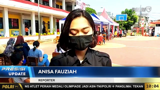 PRESISI Update Polda Metro Jaya Meluncurkan Gerai Vaksin Merdeka & Pasien Covid-19 di Rusun Nagrak Menurun