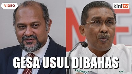 Pembangkang gesa usul rujuk Takiyuddin ke Jawatankuasa Hak dibahas