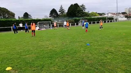 1er entrainement de l'équipe féminine saison 2021-2022