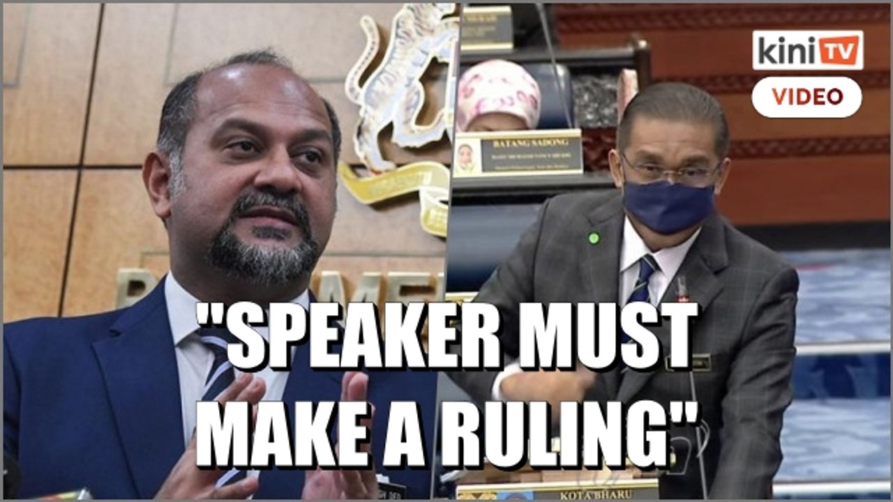 Opposition MPs file motion to refer Takiyuddin to rights and privileges committee