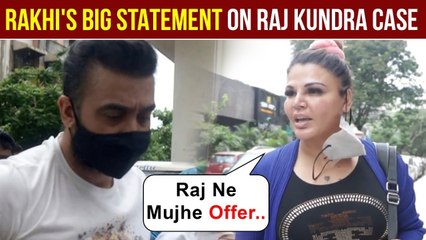 Rakhi Sawant's Big Statement On Raj Kundra Controversy