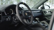 The new Porsche Cayenne Turbo GT Interior Design in Grey