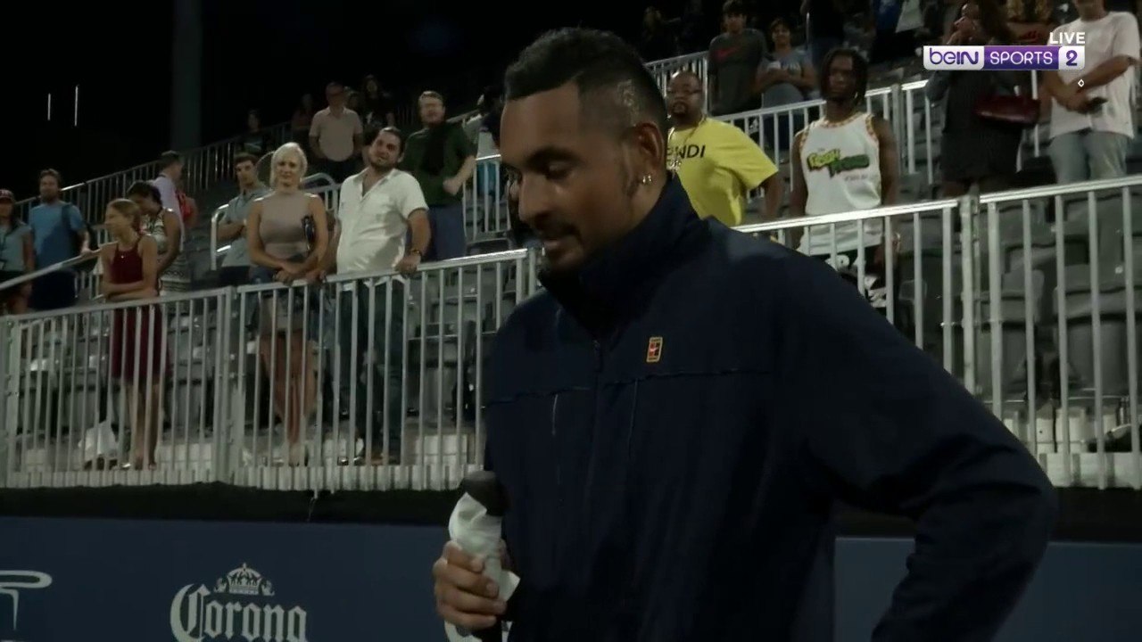 Kyrgios reflects on his win over Anderson