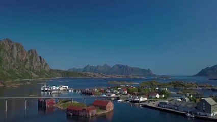 Norway AMAZING Beautiful Nature with Relaxing Music and sound, 8k Ultra HD