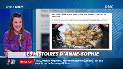 Les histoires d'Anne-Sophie Balbir  : Les frites les plus chères du monde et une automobiliste flashée 33 fois à Besançon sur la même route - 28/07