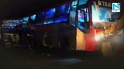 18 labourers, sleeping on road, killed as truck rams bus in UP