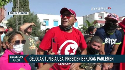 Presiden Tunisia Pecat Perdana Menteri dan Bekukan Parlemen, Aksi Demo Terjadi