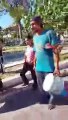 la #caravana #migrante de #Honduras llega a guaymas sonora mexico en tren para cruzar la frontera en #migracion personas les ayudan con la comida agua y ropa sueño americano