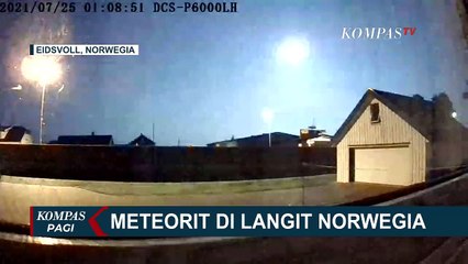 Ada Meteorit Jatuh di Norwegia, Diiringi Bunyi Keras dan Getaran Kecil di Tanah
