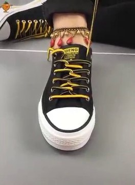 Creative Ways beautiful shoelaces tricks - Cool ideas how to tie shoe laces shoes lace styles