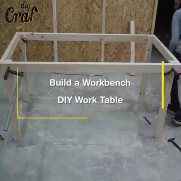 Homemade build a workbench diy work table project work table ideas metal workbench