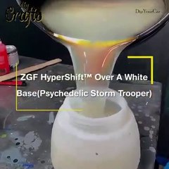 HOW HyperShift™ Over a WHITE Base (Psychedelic Storm Trooper) DIY MINICRAFT white color shift paint