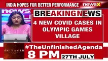 4 New Covid Cases In Olympics Games Village 2 Of Them Are Athletes NewsX