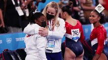 Simon Biles says she was ‘too stressed out’ after pulling out of gymnastics final