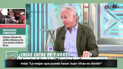 Inda: "Lo mejor que puede hacer Juan Vivas es dimitir"