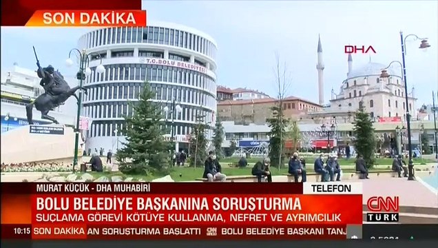 SON DAKİKA: Bolu Belediye Başkanı Tanju Özcan hakkında soruşturma başlatıldı
