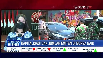 Kapitalisasi dan Jumlah Emiten di Bursa Naik