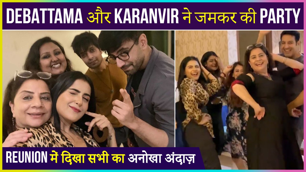 Karanvir, Debattama & Others From Shaurya Aur Anokhi Ki Kahani Enjoy A Reunion Party