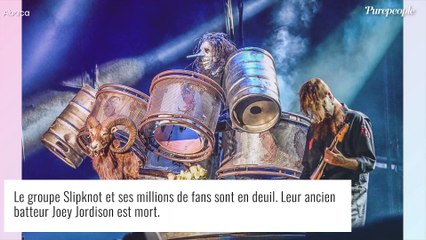 Slipknot : Mort de Joey Jordison, batteur du groupe de heavy metal