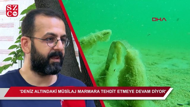 Deniz altındaki müsilaj Marmara ve Kuzey Ege'yi tehdit etmeye devam ediyor