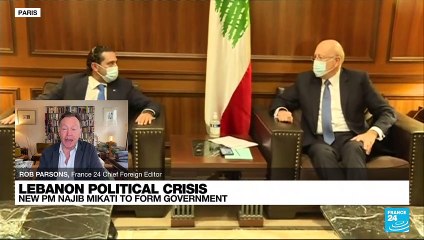 Lebanon political crisis: New PM begins bid to form much-delayed cabinet