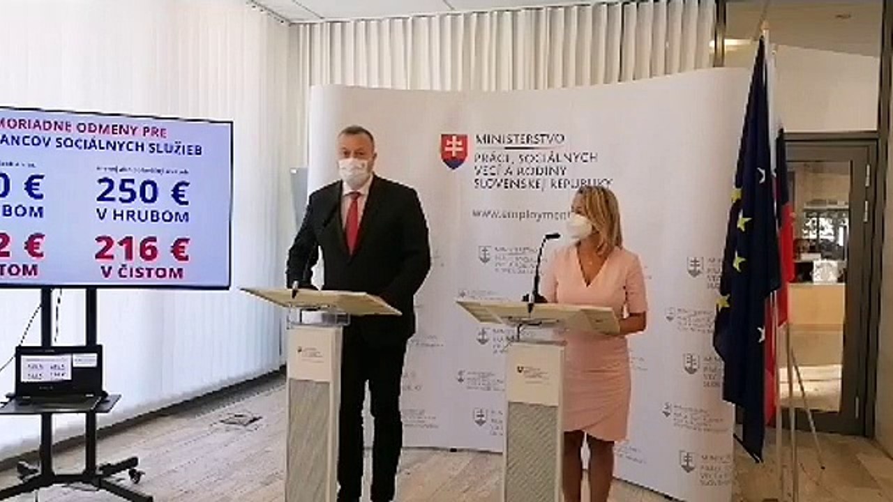 ZÁZNAM: TK ministra práce, sociálnych vecí a rodiny SR Milana Krajniaka