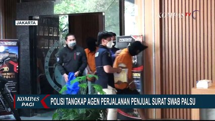 Polisi Tangkap Agen Travel Penjual Surat Swab Palsu