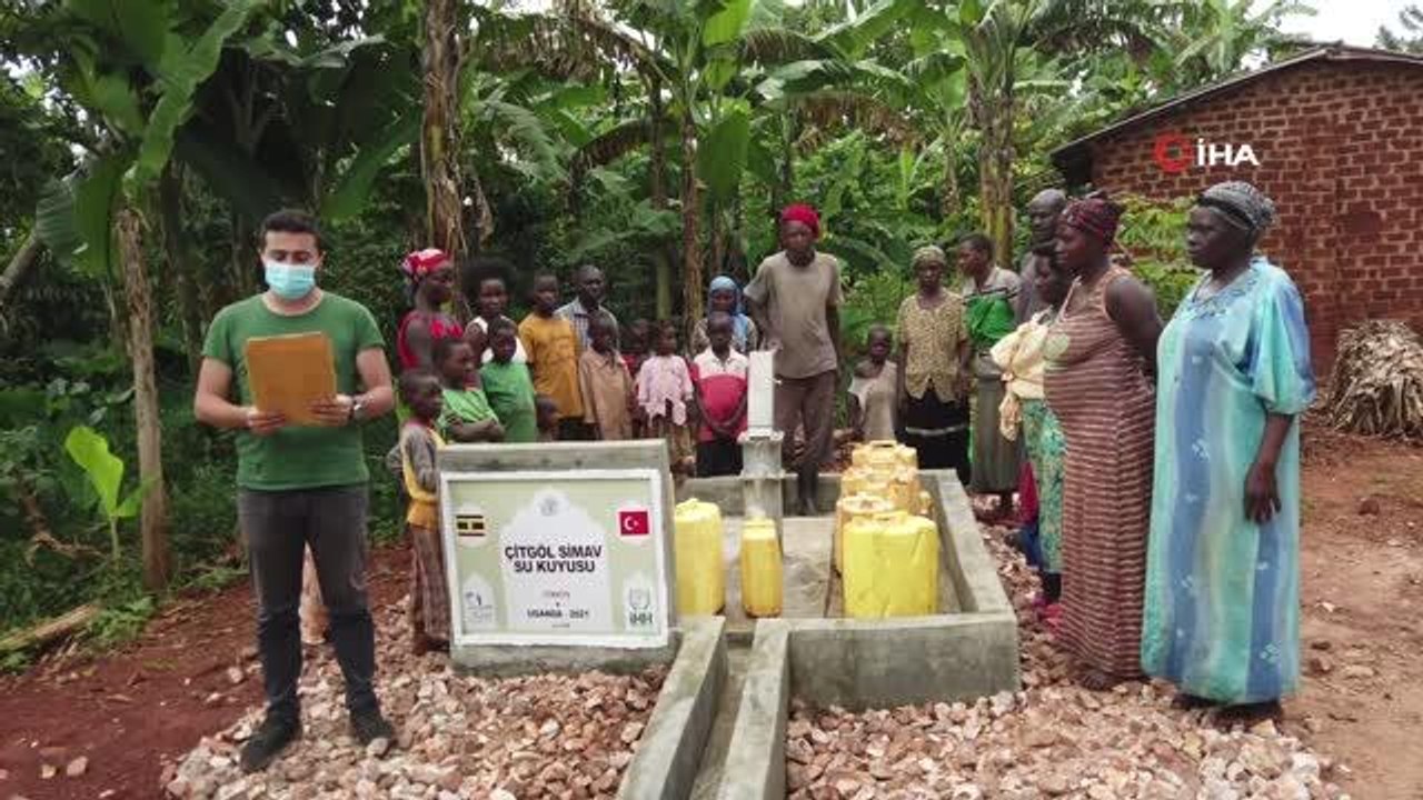 Son dakika gündem: (Özel) Simavlı hayırseverler Uganda'ya temiz su kuyusu kazandırdıSimav'ın Çitgöl beldesindeki hayırseverler tarafından Uganda'nın Bwıkwe kentine...