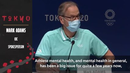 'More can be done' - IOC spokesperson Adams on athlete mental health