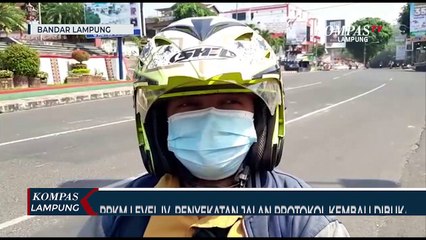 Penyekatan Ruas Jalan Prokol Bandar Lampung kembali Dibuka