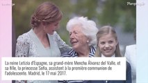 Letizia d'Espagne, dévastée : sa grand-mère Menchu Alvarez del Valle est morte