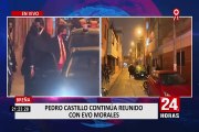 Breña: Pedro Castillo se reunió con Evo Morales