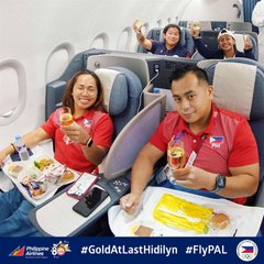 CELEBRITY TOP 10: Hidilyn Diaz Is Back, Gets Champagne Toast In The Skies; Blessings Continue To Pour In