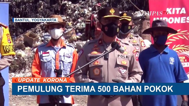 Bantuan Paket Bahan Pokok Bagi Warga yang Terdampak PPKM