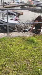 Boat Launch at Low Tide Leads to Muddy Trailer Trap