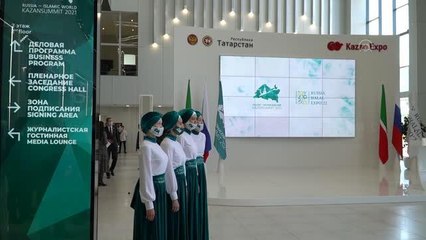 Rusya ve İslam ülkelerini buluşturan "12. Kazan Summit 2021" zirvesi başladı