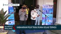 Kabaharkam Polri Tinjau Rumah Isolasi Terpadu di Kota Malang