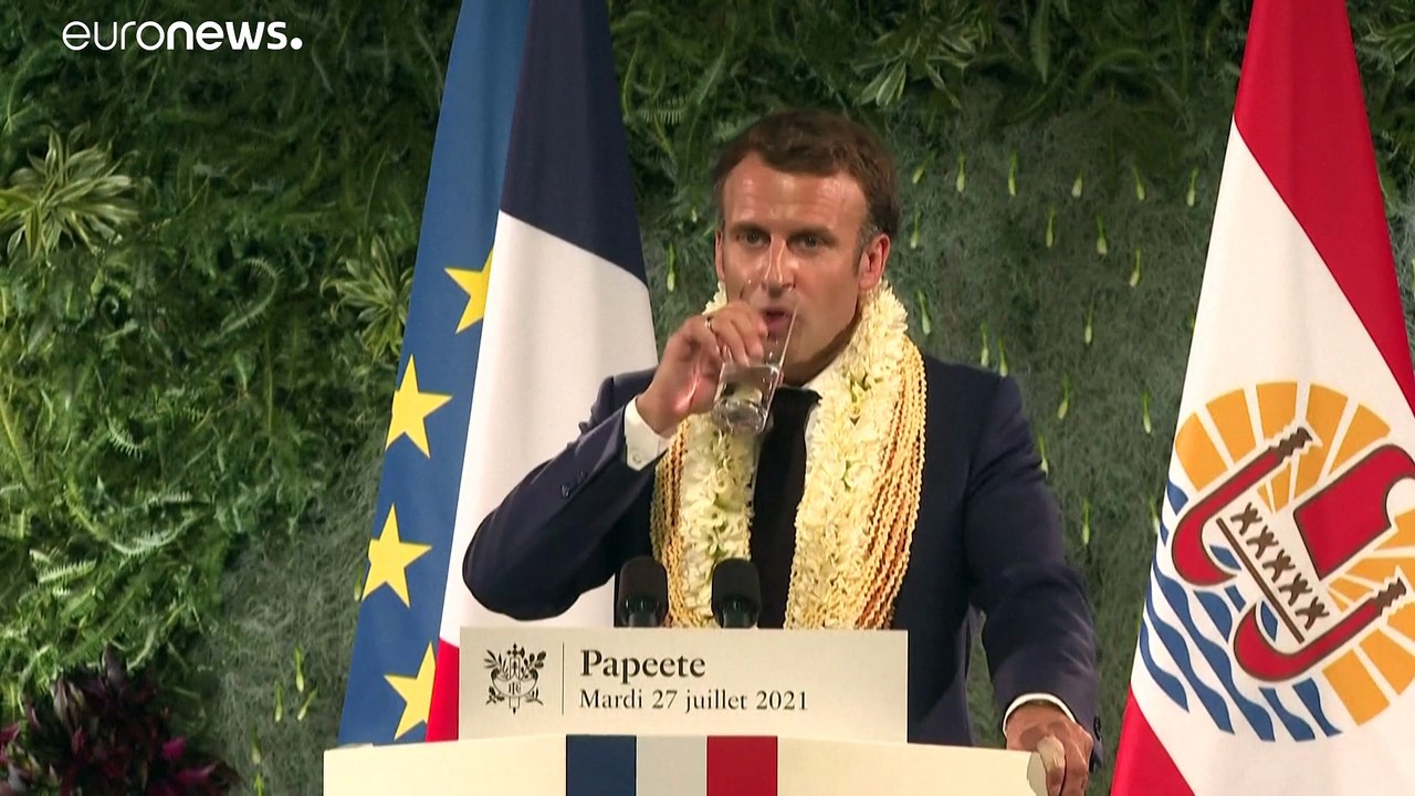 Atomtests in Französisch-Polynesien: Macron gesteht Schuld ein