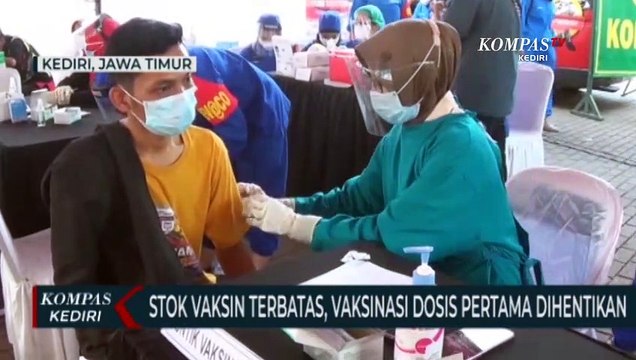 Ketersediaan Vaksin Terbatas, Penyuntikan Vaksin Dosis Pertama Dihentikan Sementara