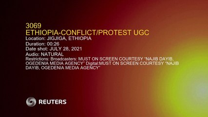 Protests against killings in Ethiopia's Somali region