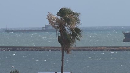 Samsun'da kuvvetli rüzgar etkisini artırıyor!